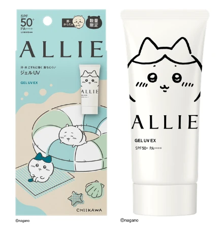 アリィー クロノビューティ ジェルUV EX 限定パッケージCK　日焼け止め　ちいかわ　コラボ　