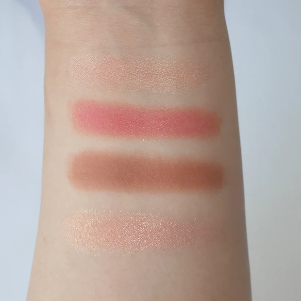 RMK シンクロマティック アイシャドウパレット 05 ディライトフル イエベ春 スウォッチ