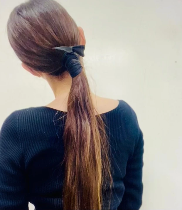 簡単すぎる!セリア・スリコアイテムを使った
韓国アイドル風大人のロングヘアアレンジ
_3_1