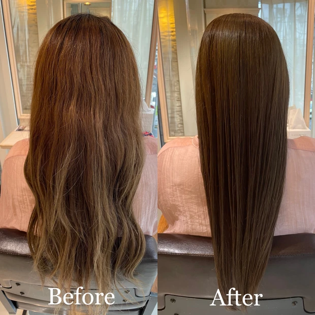 透明感ヘアカラー
