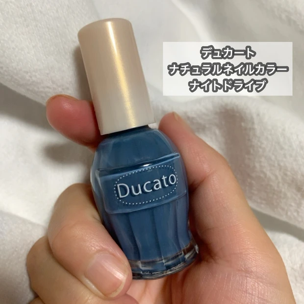 ドラマ海のはじまりを見たら青いネイルしたくなった！_2