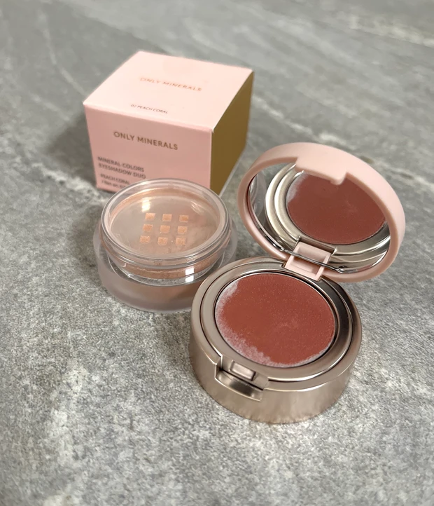 オンリーミネラル　ミネラルカラーズ アイシャドウ デュオ　02　アイシャドウ　リップ　チーク