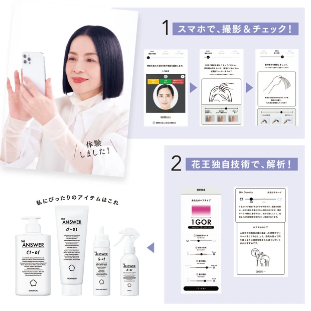 16タイプからあなたに合ったケアプランを提案