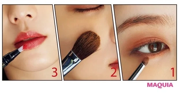 釘崎野薔薇(くぎさき のばら)風メイク_メイクプロセス