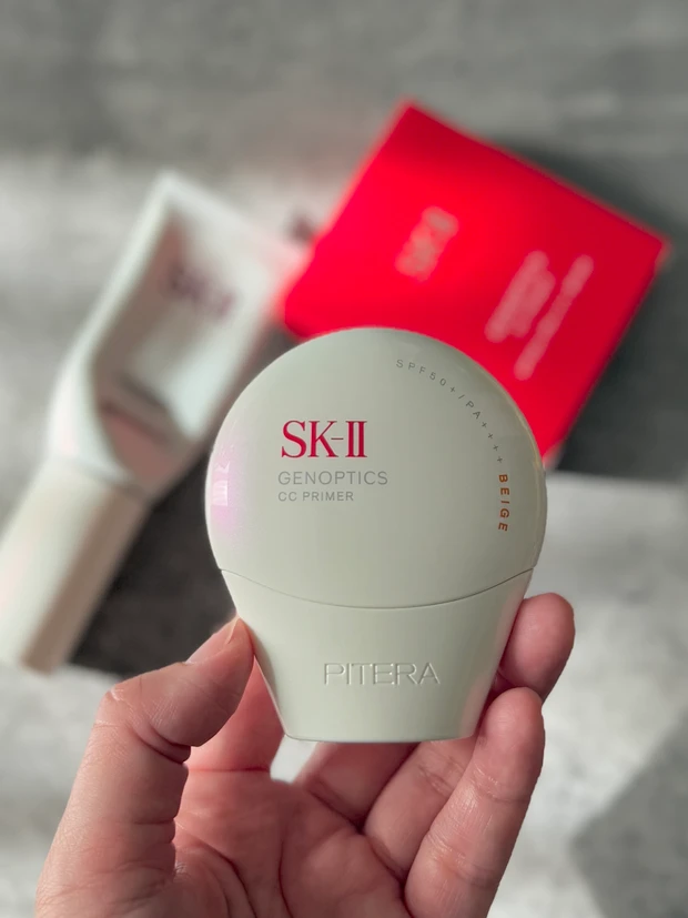 【SK-II大人気CCクリーム】アトモスフィアから進化したSK-II ジェノプティクス CC プライマー!新旧比較レビュー【透明感あふれる毛穴レス肌】_6
