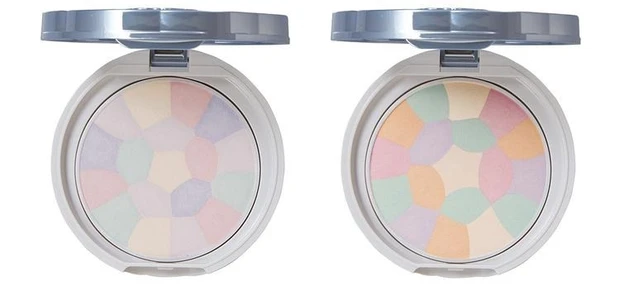 キャンメイク イルミネイティングフィニッシュパウダー ~Abloom~ 01ハイドレンジアガーデン、02エメラルドハーバリウム