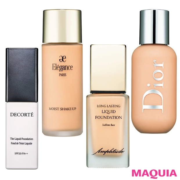 乾かない＆崩れない！ 鵜飼香子さんが新作ファンデを塗り比べ【リキッドFD…