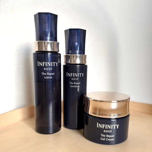 【コーセー】濃密なのに軽やか。インフィニティ ザ リペアで感じた高保湿シワケア