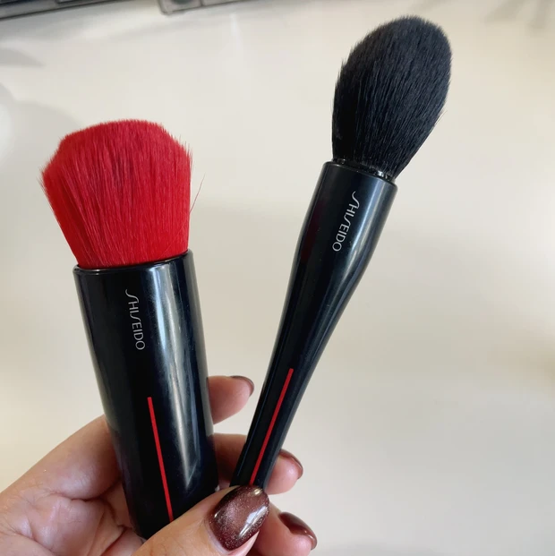 【美容液パウダー】資生堂新作「エッセンス スキンセッティング パウダー」選んだ2色は？｜同シリーズでメイク_9_2