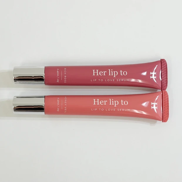 【Her lip to】小嶋陽菜さんプロデュース新作リップ♡イエベ春カラーをレビュー_1