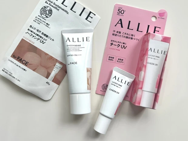 アリィー クロノビューティ カラーオン UVマキアインフルエンサー田中美帆
