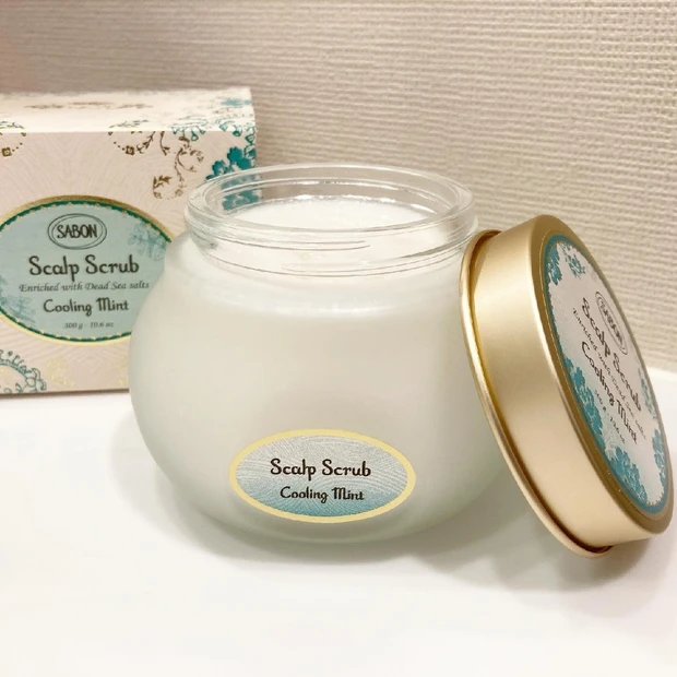 SABON「ヘッドスクラブ リフレッシング」でベタつく頭皮をスッキリケア！ミントの香りが広がりおうちでヘットスパ気分♪