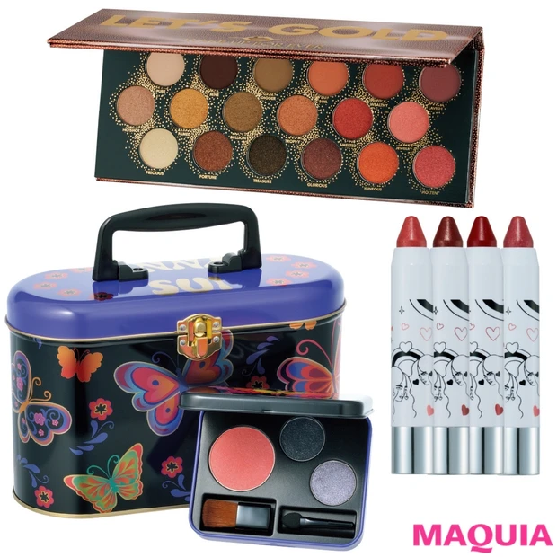 ホリデーだけの限定品が目白押し！ アナ スイ、レブロン、メイクアップフォ…