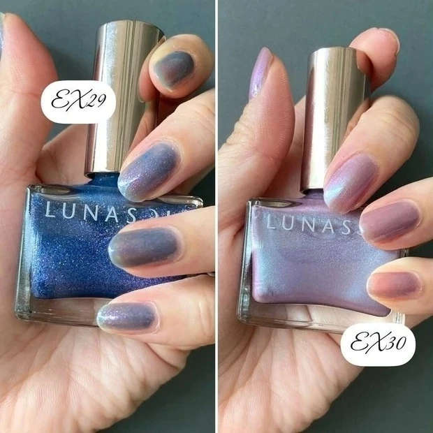 【11月18日数量限定発売】ルナソル ネイルポリッシュ 限定2色をスウォッチ