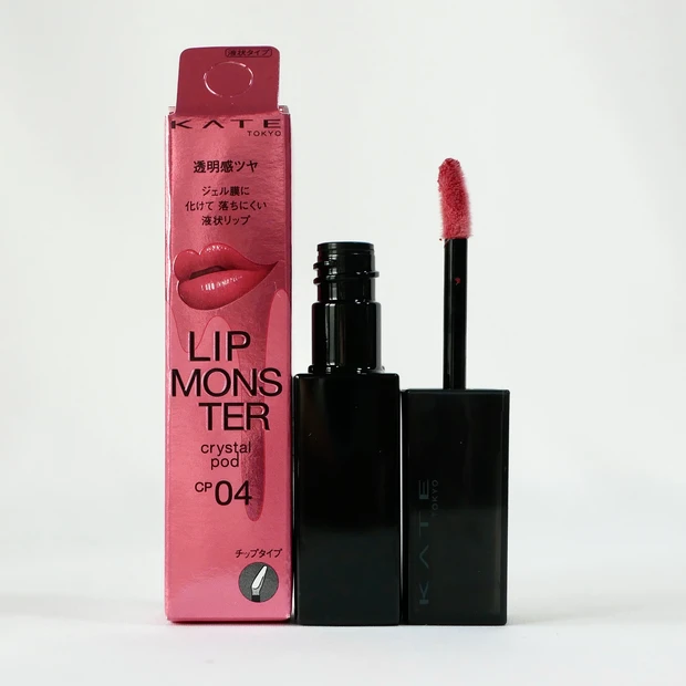 ケイト リップモンスター クリスタルポッド CP04 夢幻ドロップ（アプリコットレッド系）