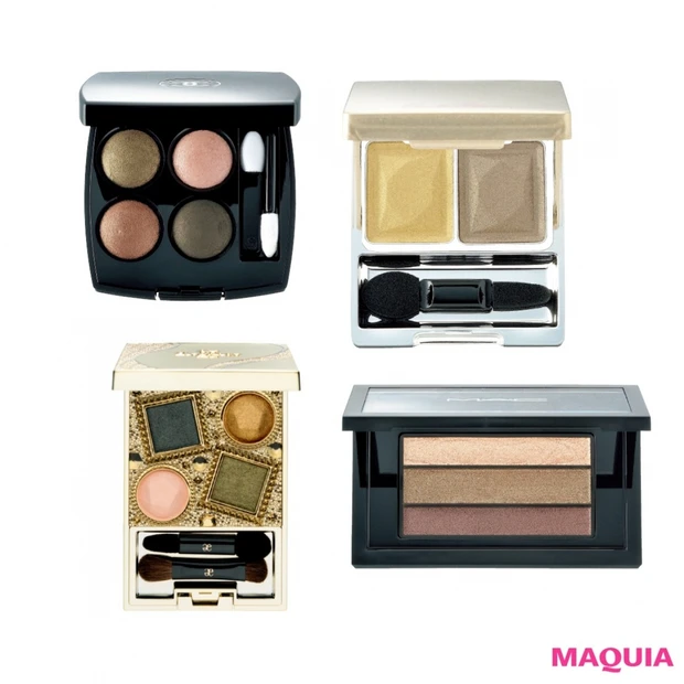 秋新色のアイシャドウパレット見比べ帖【カーキ編】