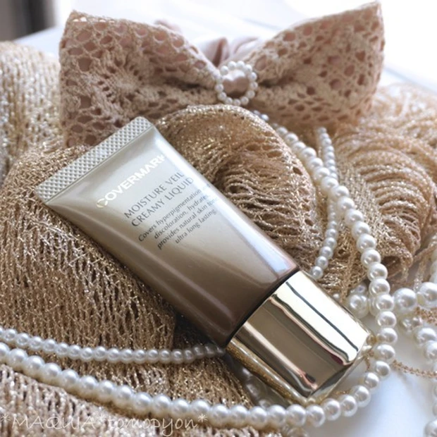 カバーマーク★モイスチュアヴェール クリーミィリキッドで艶&カバーの両立!