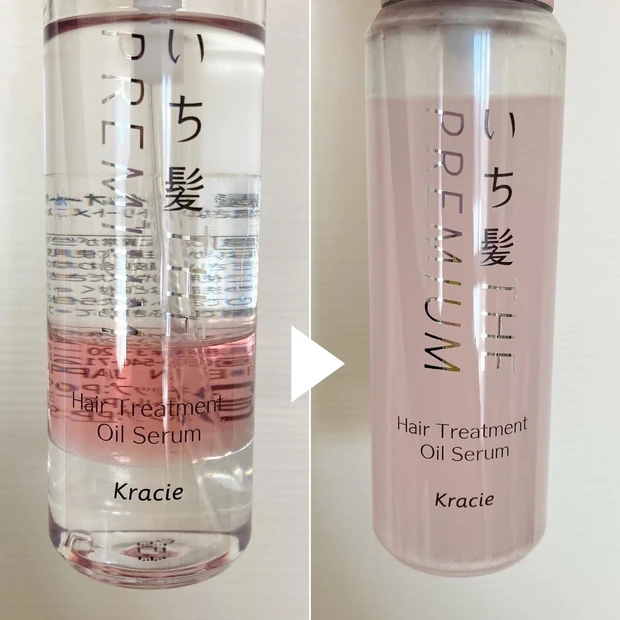 シェイクして使う髪の美容液♫いち髪 THE PREMIUM 4Xシャインシェイク美容液オイルを使ってみました_2