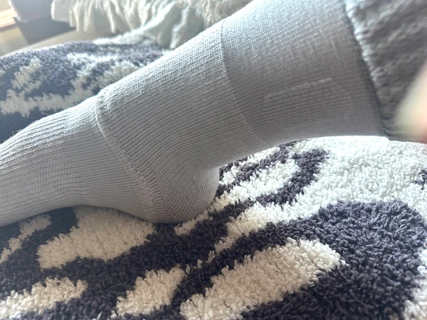 冬の快眠のために計算された有能靴下。⾜の裏のAVA⾎管を拡張する機能「おやすみスイッチ」_5_1