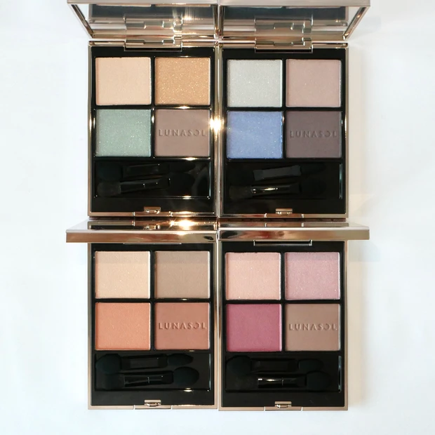 ルナソル アイカラーレーションN リニューアル LUNASOL 全色レビュー