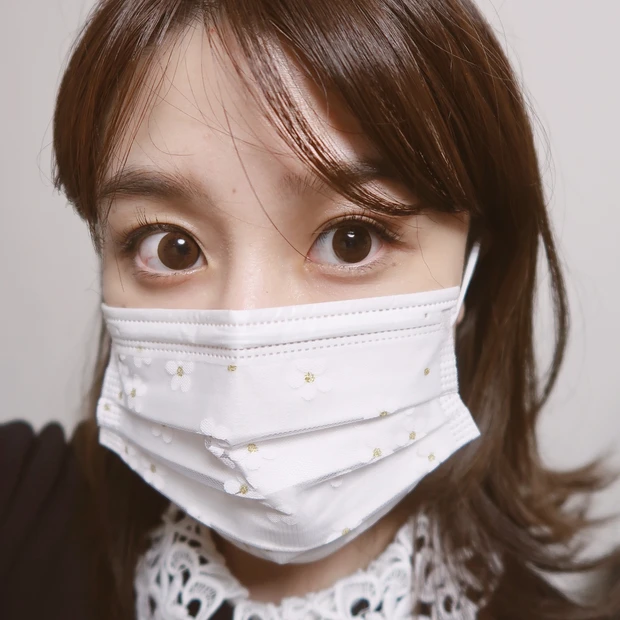 【おしゃれ女子に朗報!】着ける度に褒められて呼吸も楽!メッシュ素材の新感覚不織布マスク_4
