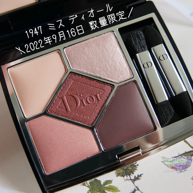 9/16発売✨「 Dior  サンク クルール クチュール」
数量限定色【1947  ミス ディオール 】アイメイク＆スウォッチあり🥺_4_1