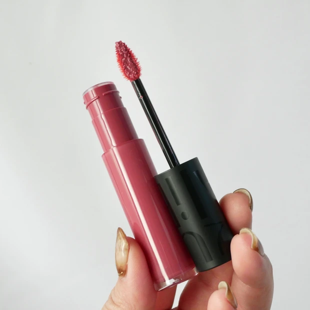 マキアージュ 新作 リップ リップグロウボム RS515 あずきボム