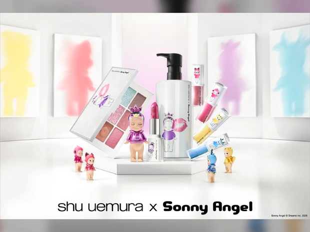 【クリスマスコフレ2026】シュウ ウエムラの∞の可能性を秘めたメイクアップの世界！ Sonny Angel と心躍るプレイフルなホリデー