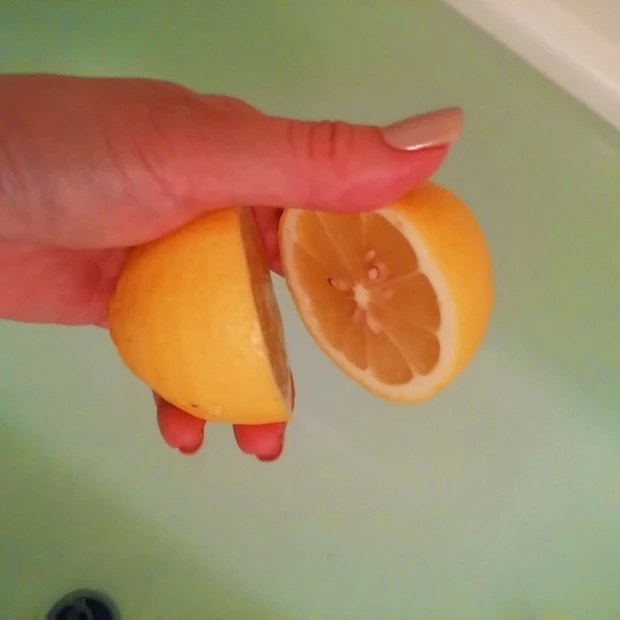 お風呂にもレモン