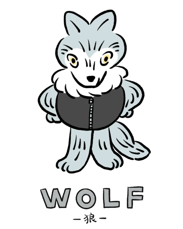 動物キャラナビ占い 動物占い 基本性格 狼