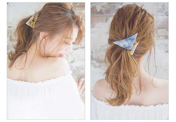 ポニーテール ヘアアレンジ おくれ毛たっぷりのリラックスポニー_1