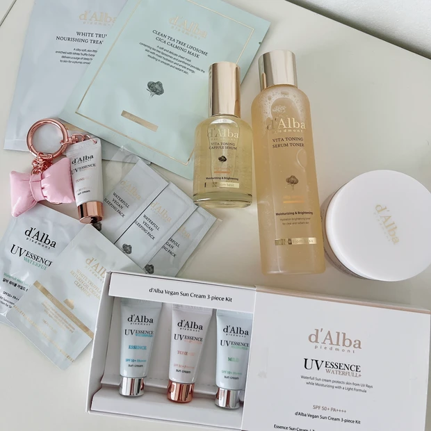 【スキンケア】Qoo10メガ割争奪品ご紹介！d'AlbaのビタミンCで輝く美白肌に導く♡_8