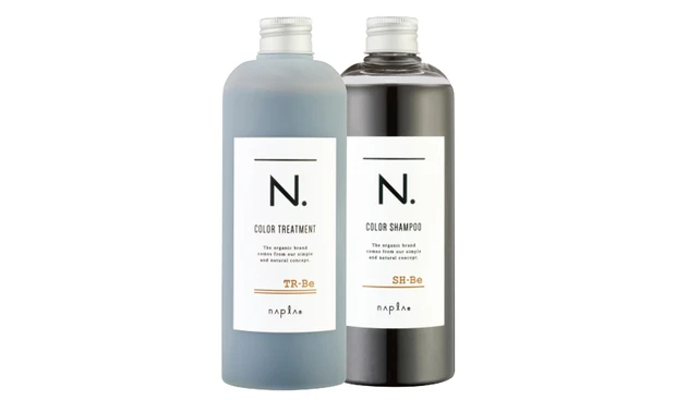 N. カラーシャンプー Be 〈ベージュ〉 320ml ￥2640、同 カラートリートメント Be〈ベージュ〉 300g ￥2640 ／ナプラ