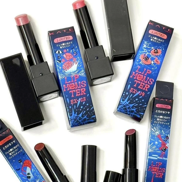 マキア人気記事ランキング4位 【夏新色コスメ2026】ケイト「リップモンスター」、「リップモンスター ツヤバース」限定色が5月発売！スウォッチ付きでご紹介