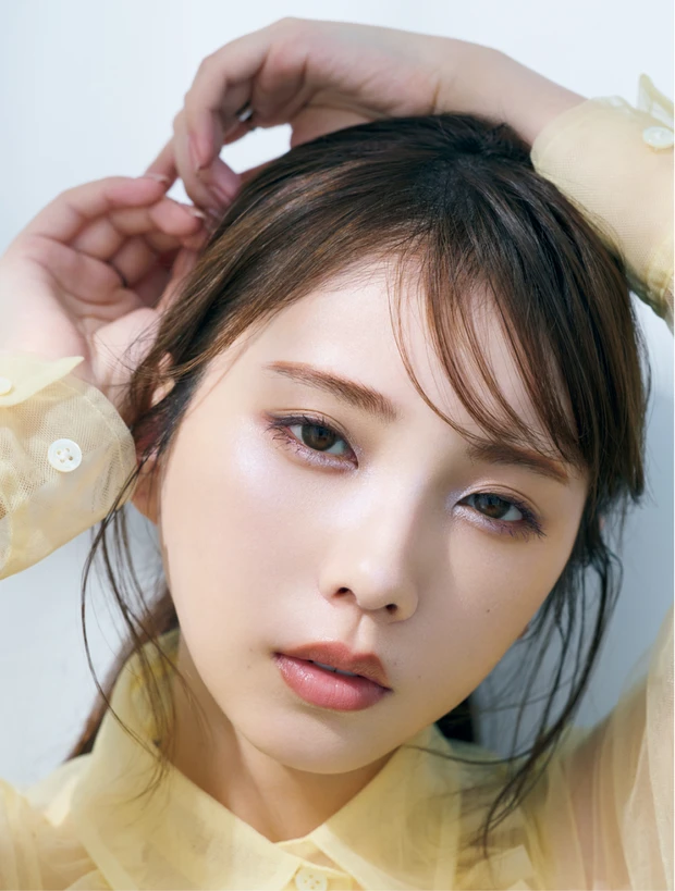 与田祐希 元乃木坂46 透明感 うるみ感のあるオーロラ肌メイク