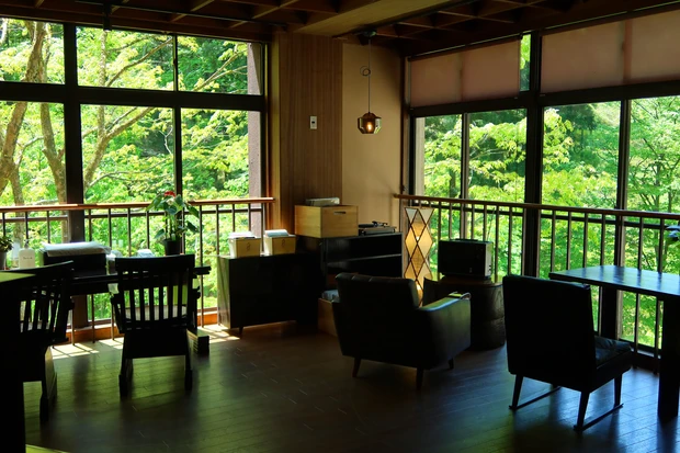 ひとリート 栃尾又温泉 自在館 館内 温泉 ひとり旅