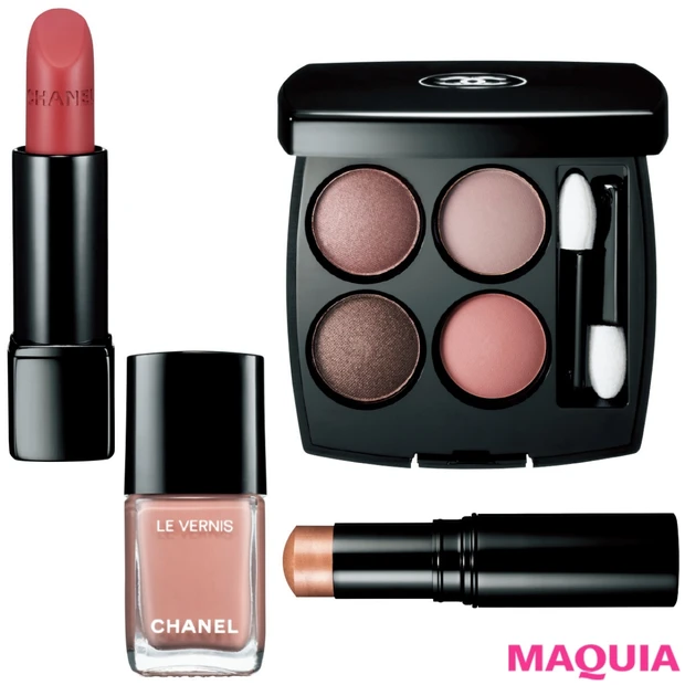 シャネルの春新色をいち早く！ 大人の春に寄り添うフェミニンカラーが充実