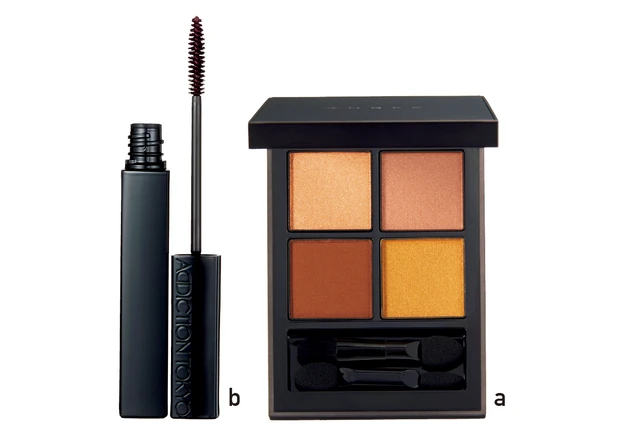 【秋メイク】乾いたムードが洒脱な 辛口オレンジフェイス　使用コスメ２