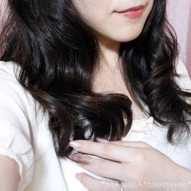 傷ませないデジタルパーマ☆黒髪でも重くない艶々カールの秋ヘア完成❤