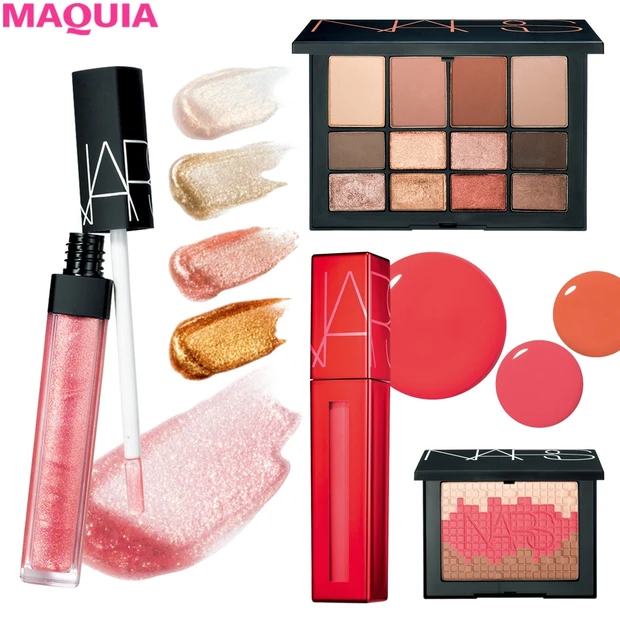 NARSの春新色でトレンドを先取り！ 煌めくパールの華やかカラーが勢揃い