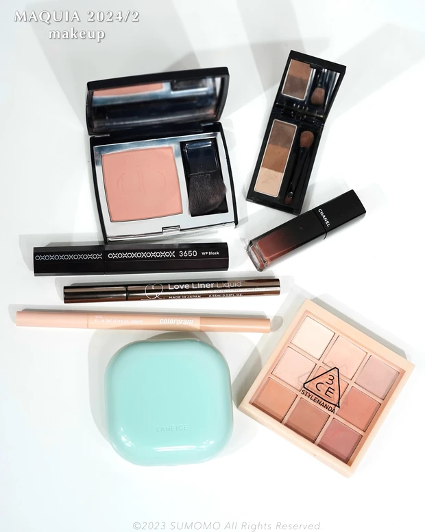 使用コスメ一覧