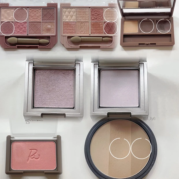 スウォッチ プチプラ 韓国 コスメ ピンク メイク ブルベ ブラウン メイク 大人 CANMAKE キャンメイク