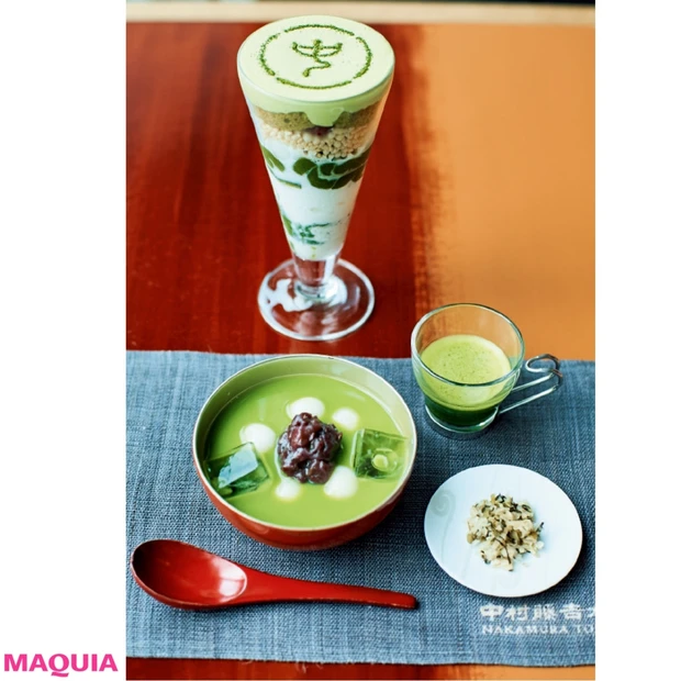 彩り豊かな抹茶スイーツに出合える！ 京都の「中村藤吉本店」が東京初進出