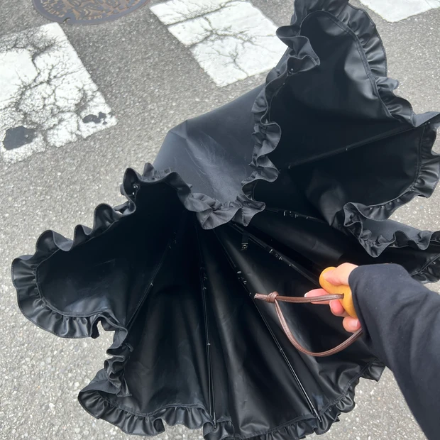 サンバリア100 日傘 紫外線対策 完全遮光 UVカット率100% 暑さ対策 選び方 2段折フリル