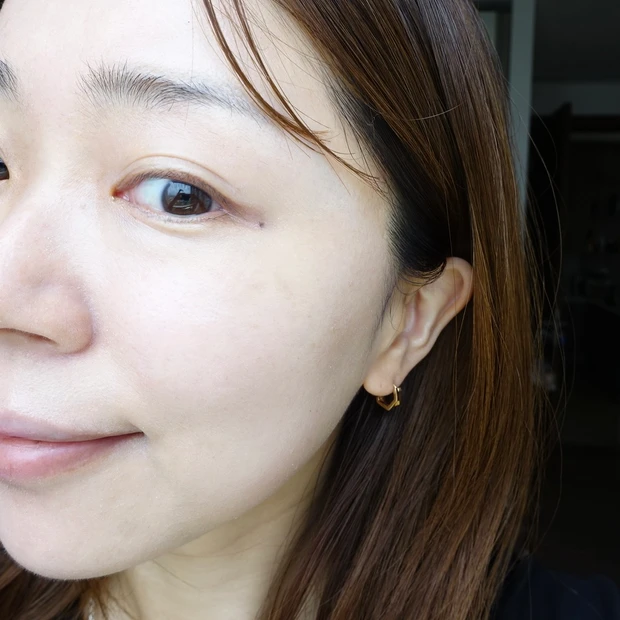 NARSのアイテムを使ったベースメイクの仕上がり