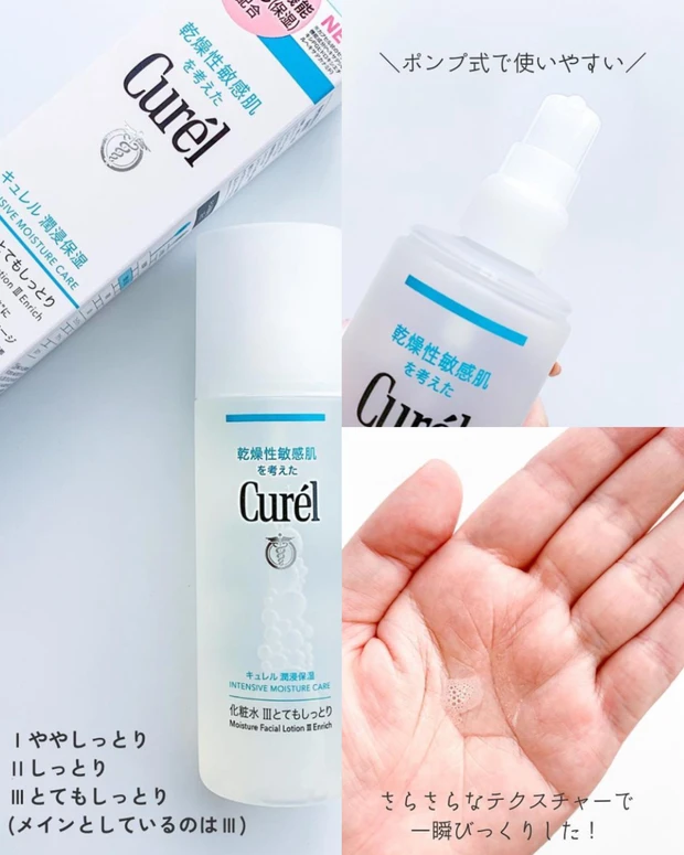 キュレル　潤浸保湿化粧水