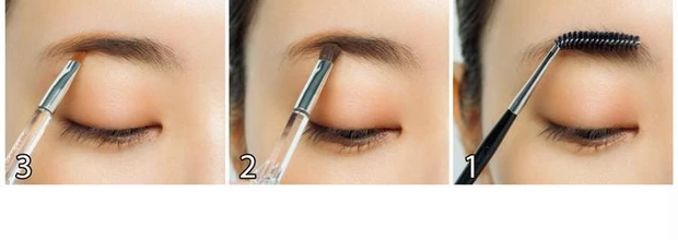 ジルスチュアート ニュアンスブロウパレットを使った基本の描き方