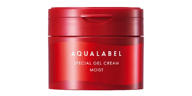 アクアレーベル スペシャルジェルクリーム EX（モイスト） 90g ￥1782（編集部調べ）／資生堂