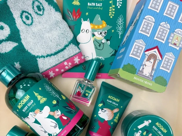 ハウス オブ ローゼのクリスマスコフレが続々登場！ ムーミンコラボのパッケージも【クリスマスコフレ2025】