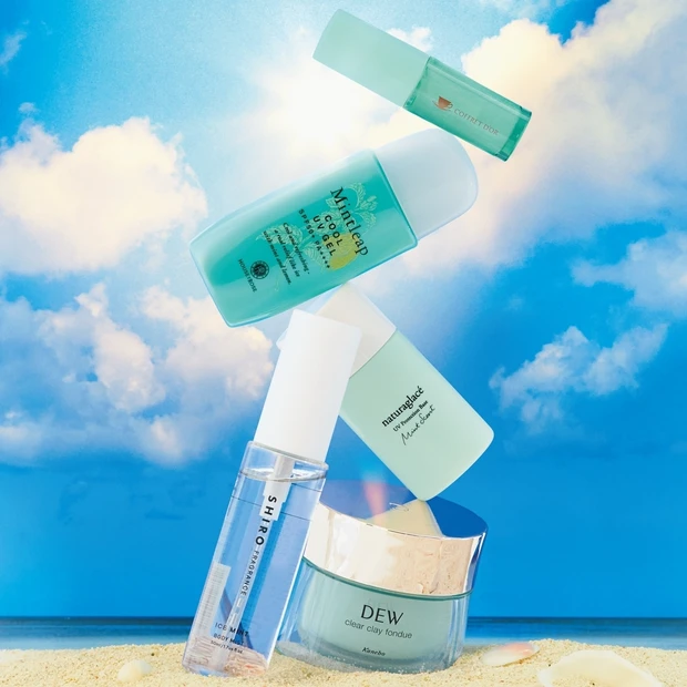 2022年の新作“ひんやりコスメ”。すっきりミントで肌も心もクールダウン…